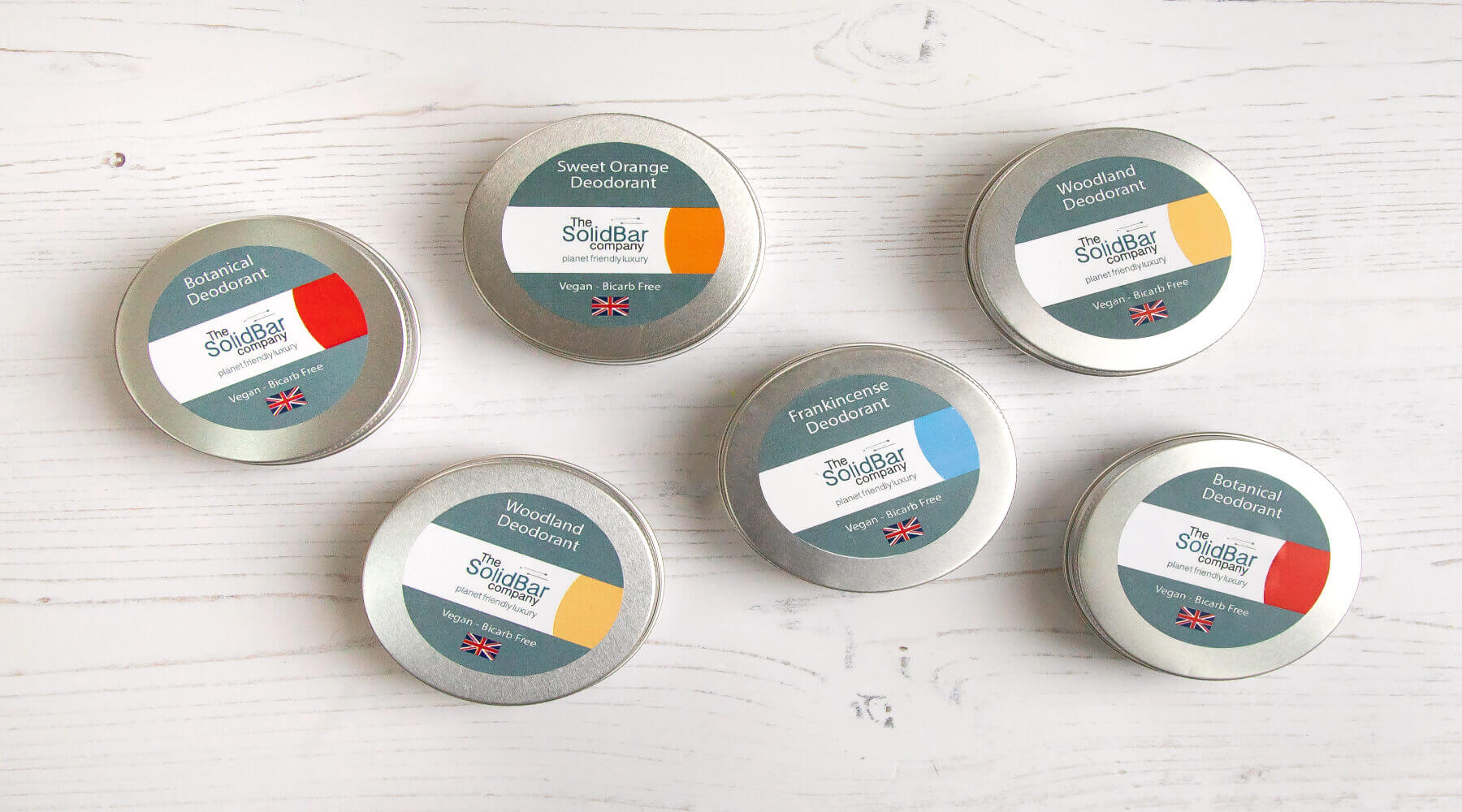Natural Bicarb Free Deodorant Collection