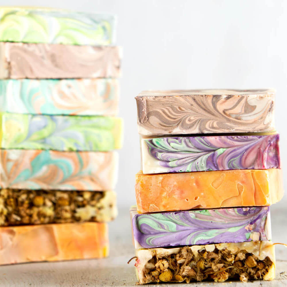Best plastic free and palm oil free handmade vegan soaps