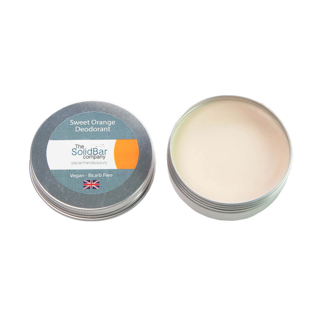 Orange probiotic deodorant