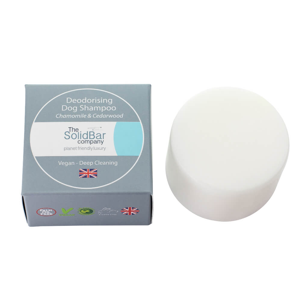 Luxury Dog Shampoo box and bar